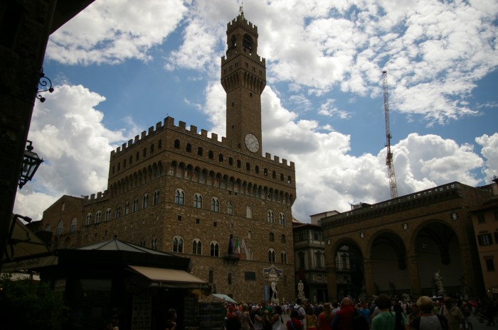 Pałac Vecchio przy Piazza della Signoria