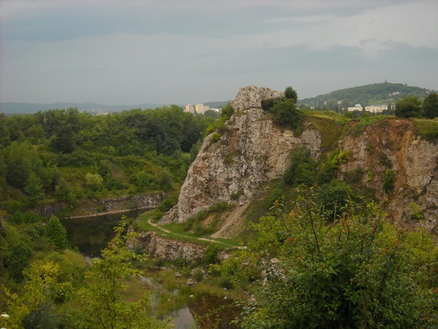 rezerwat Kadzielnia, Skałka Geologów
