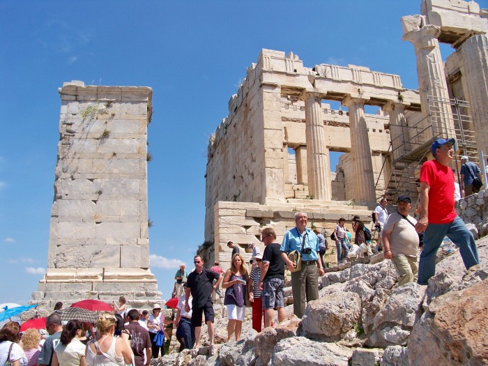 Ateny-Wejście na Akropol