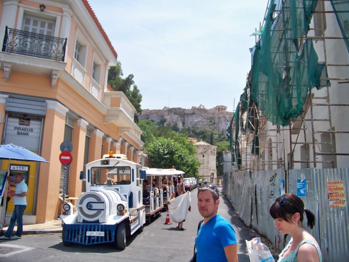 Ateny-widok na Akropol