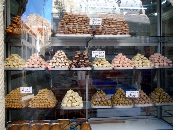 Słodycze na arabskim suku