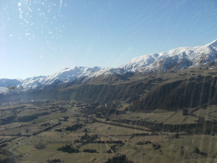 Nowozelandzkie Alpy 2 widok z samolotu