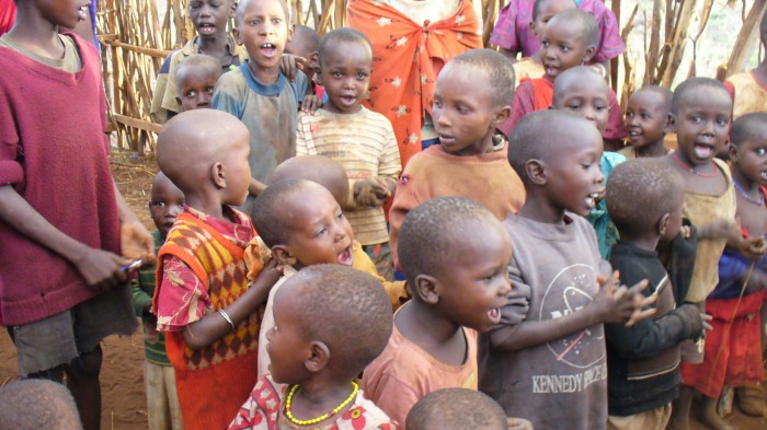 Dzieci masajskie