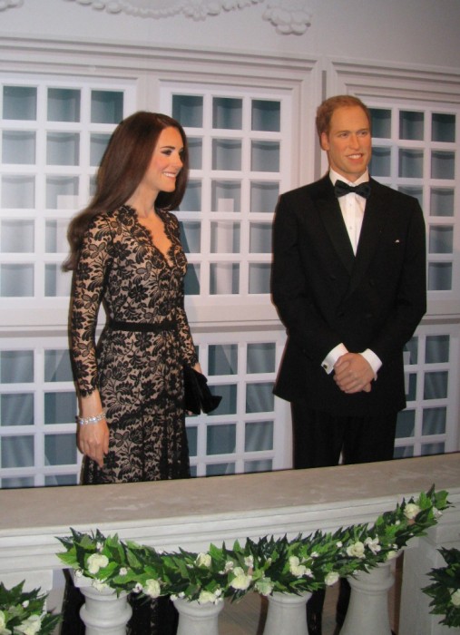 Wilhelm, książę Cambridge z żoną Kate Middleton