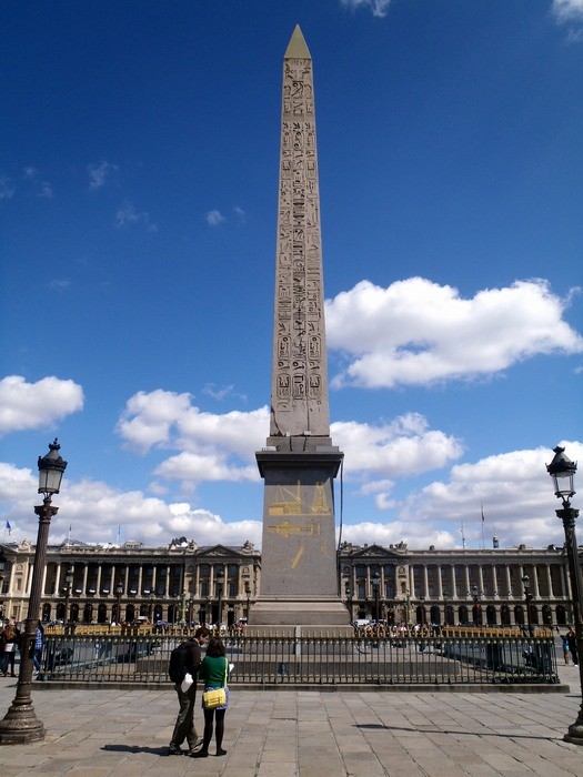 Obelisk na placu Concorde