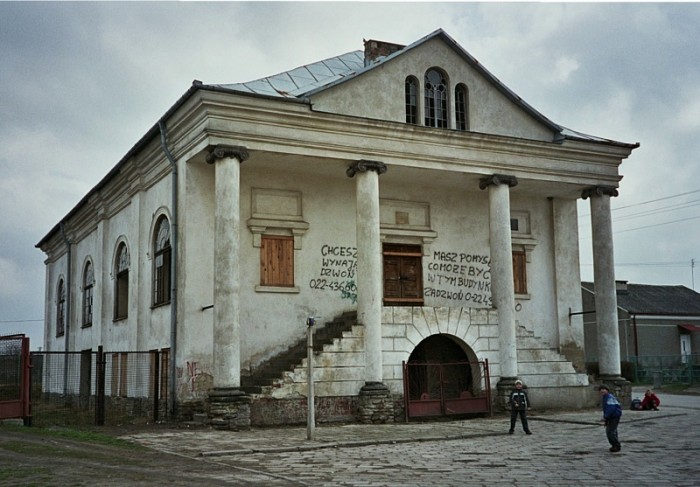 Klimontów - synagoga...