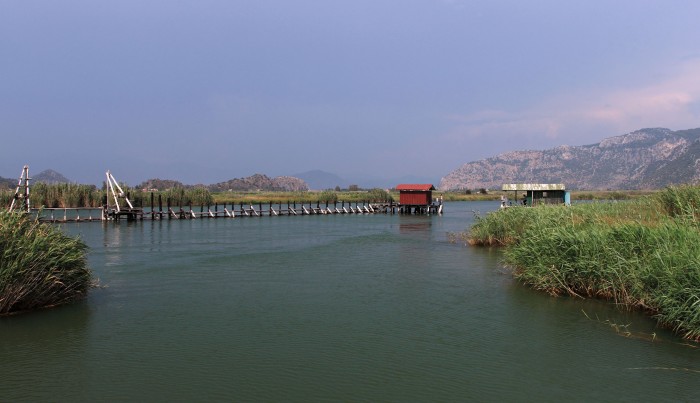 Rejs po rzece-Dalyan w Turcji