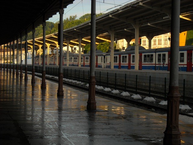 stacja końcowa pociągu Orient Express (Paryż-Konstantynopol)