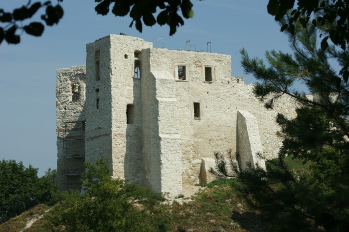 •	zamek w Kazimierzu Dolnym – ruiny z wieku XIV-XVI w.