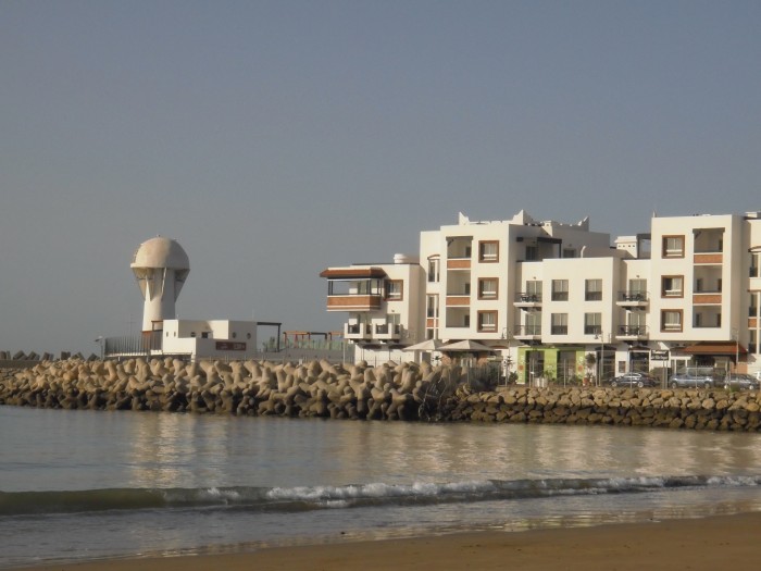 widok na marinę w Agadirze