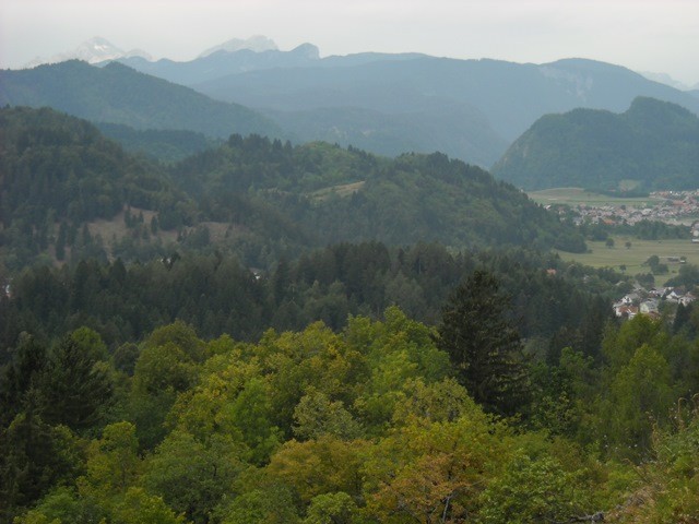 widok na  Alpy Julijskie