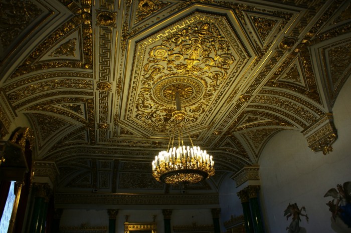 Pałac Zimowy- Ermitaż- Malachitowa Bawialnia