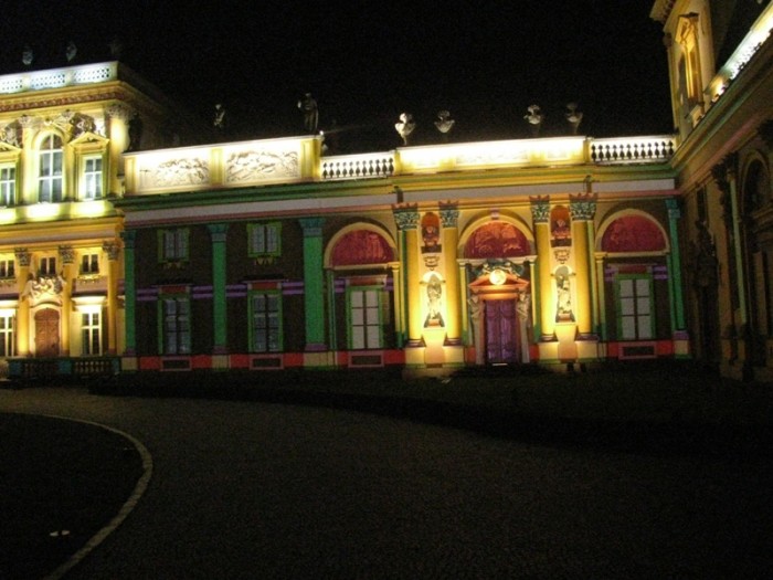 II Królewski Festiwal Światła w Wilanowie