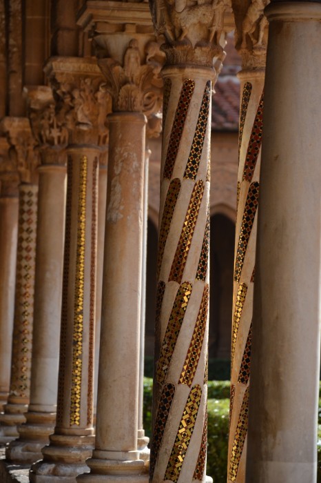 Krużganki dawnego Klasztoru Benedektynów w Monreale
