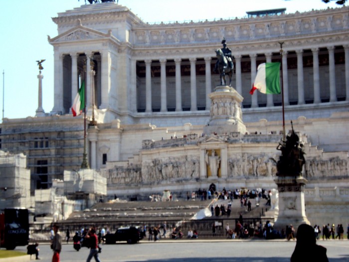 Plac Wenecki w Rzymie-Ołtarz Ojczyzny