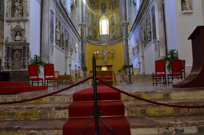 Najstarsza katedra z 1148r.Cefalu-Sycylia.