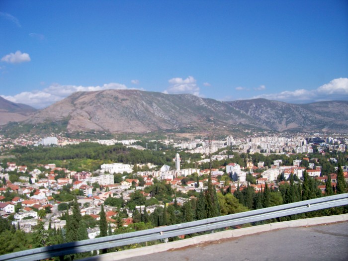 Panorama Mostaru