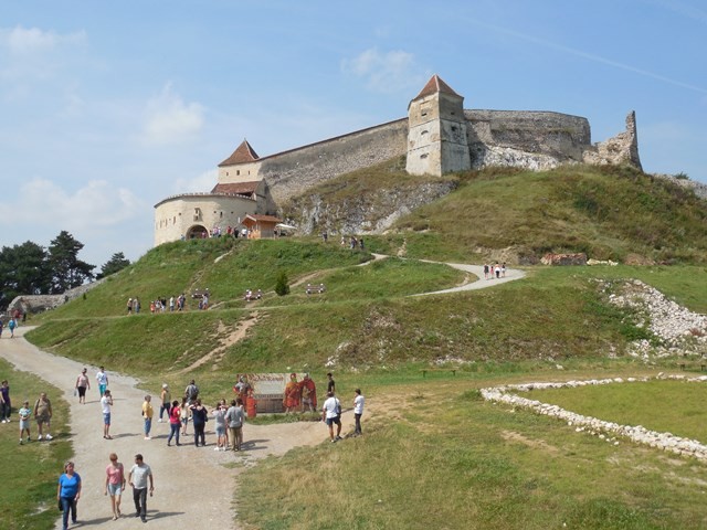 zamek chłopski w Râşnov