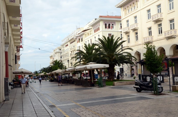 Saloniki - spacer po ulicach