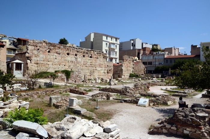 Ateny - Biblioteka Hadriana