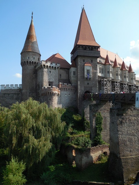średniowieczny zamek Jana Hunyadyego