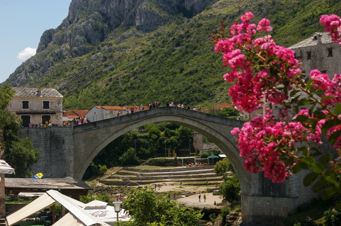 Stary Most i starówka w Mostarze