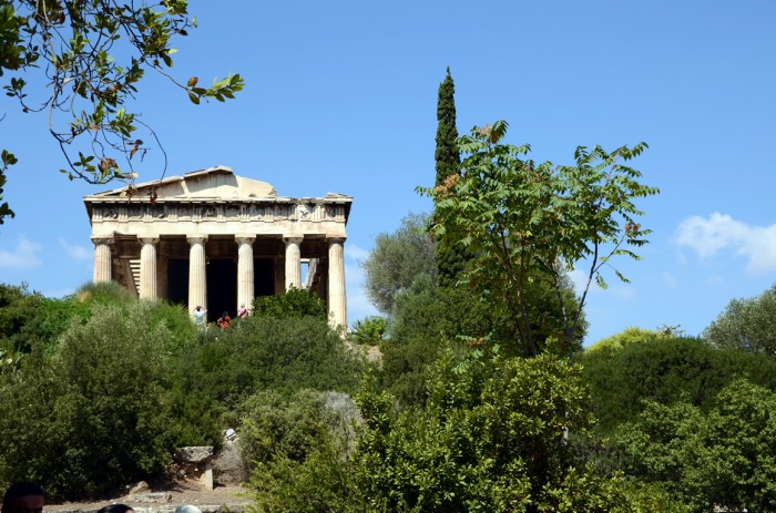 Ateny - świątynia Zeusa
