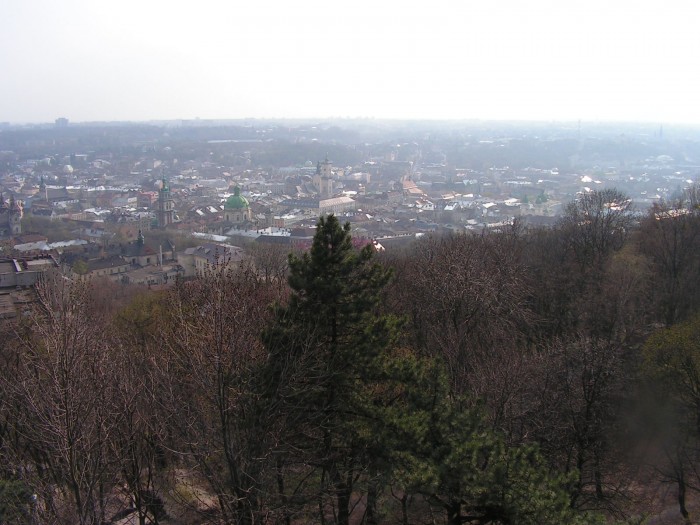 Panorama Lwowaz Wysokiego Zamku