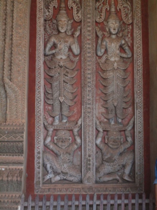 Haw Pha Keo - drzwi