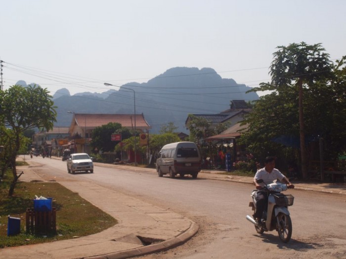 Ulice Vang Vieng