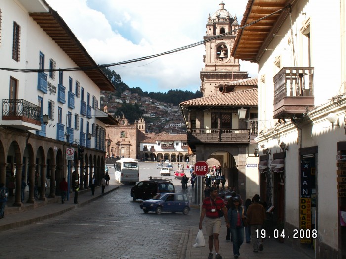 Ulica w Cusco