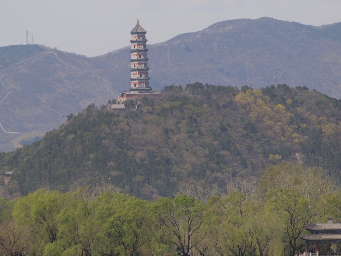 Pagoda na terenie Ogrodu Cesarskiego