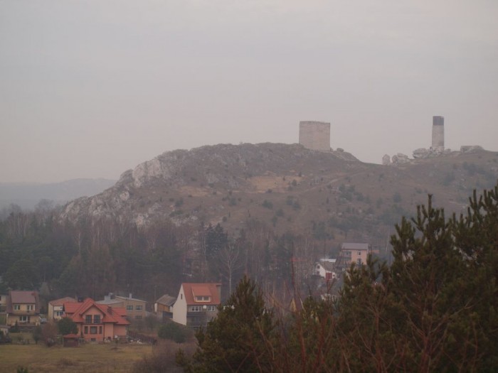 Zamek i wieś Olsztyn