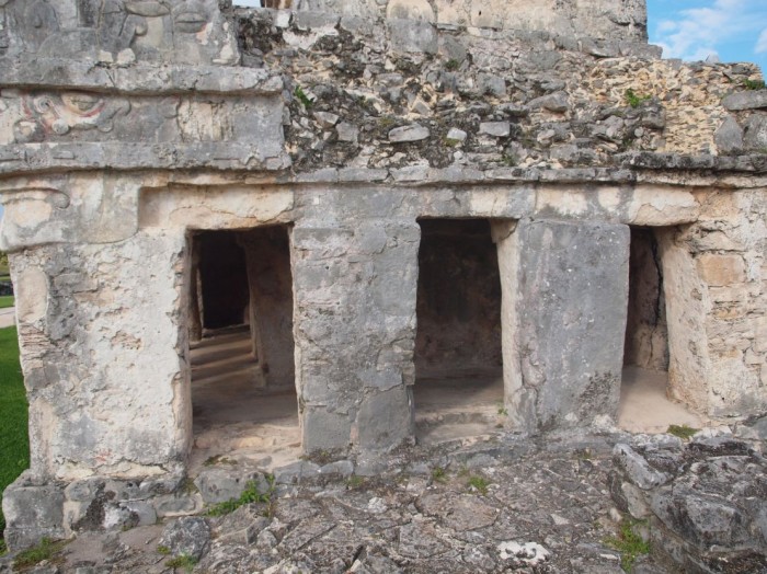 Ruiny Tulum - zabudowania mieszkalne