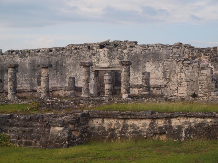 Ruiny Tulum - zabudowania mieszkalne