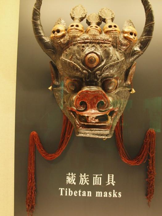 Muzeum w Szanghaju - maski