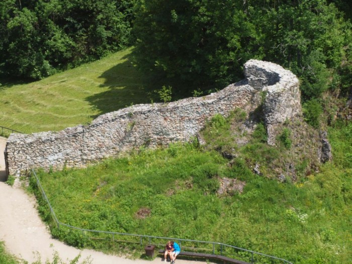 Zamek Czorsztyn - mury