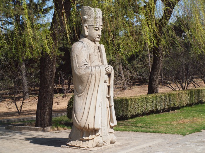 Grobowce Cesarzy z Dynastii  Ming - aleja duchów strzeżona przez mityczne potwory