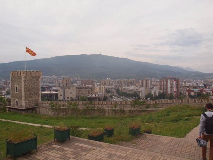 Widok na Skopie
