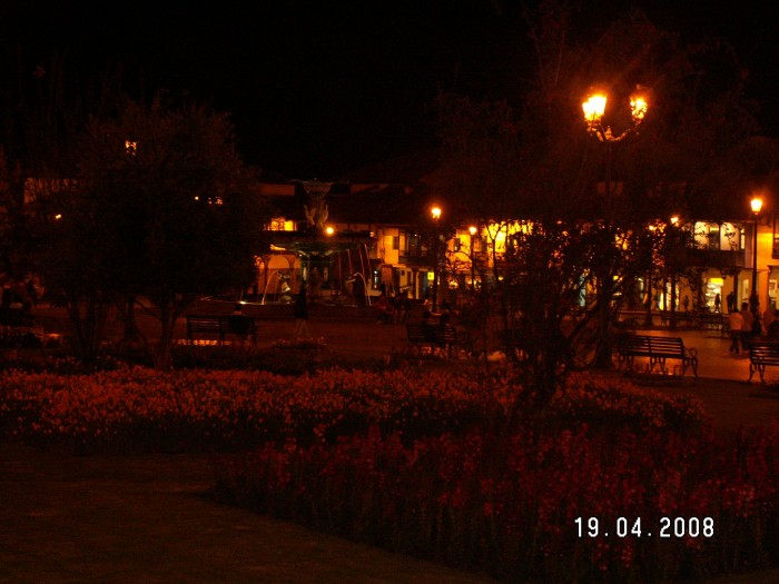 Cusco - nocą
