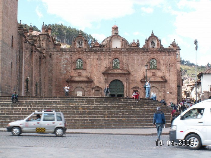 Kościół El Triunfo zbudowany po pokonaniu Inków