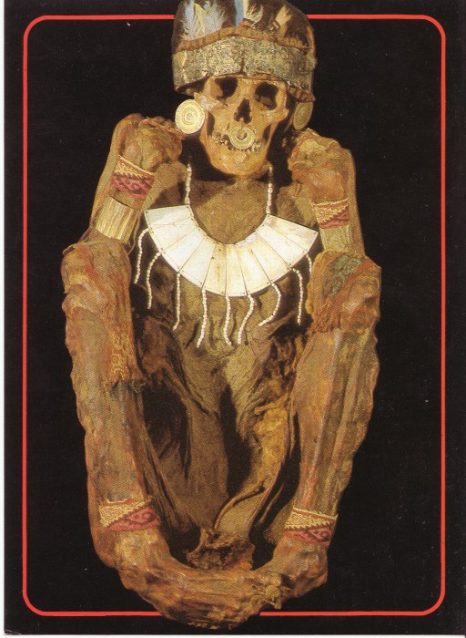 Mumie z kultury Nasca 300 p.n.e - 600 n.e.