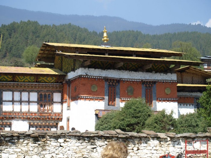 Pierwsza odwiedzana świątynia Bhutanu Środkowego