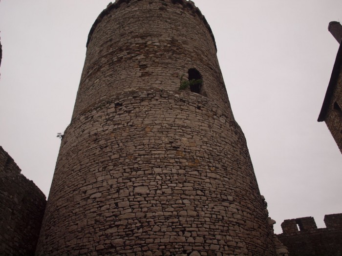 Wieża z dziedzińca zamku