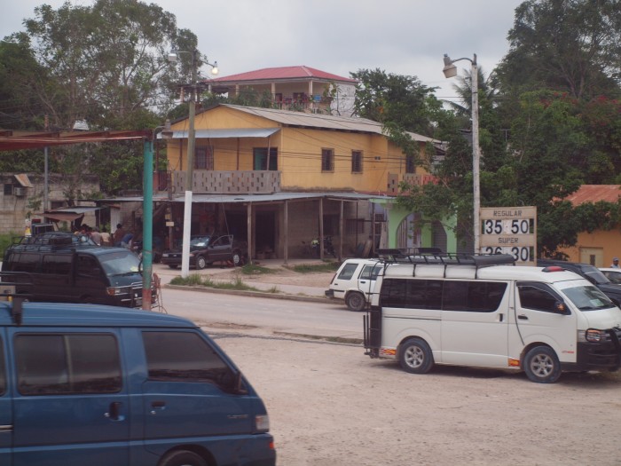 Melchor de Mencos. Granica z Belize