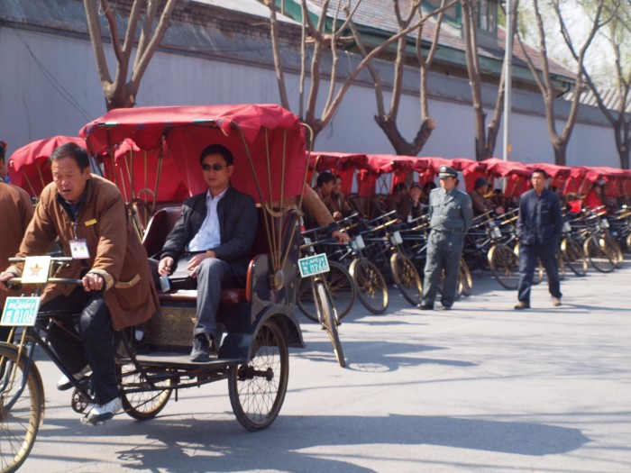 Przejazd rykszami po Hutongach - starych dzielnicach Pekinu