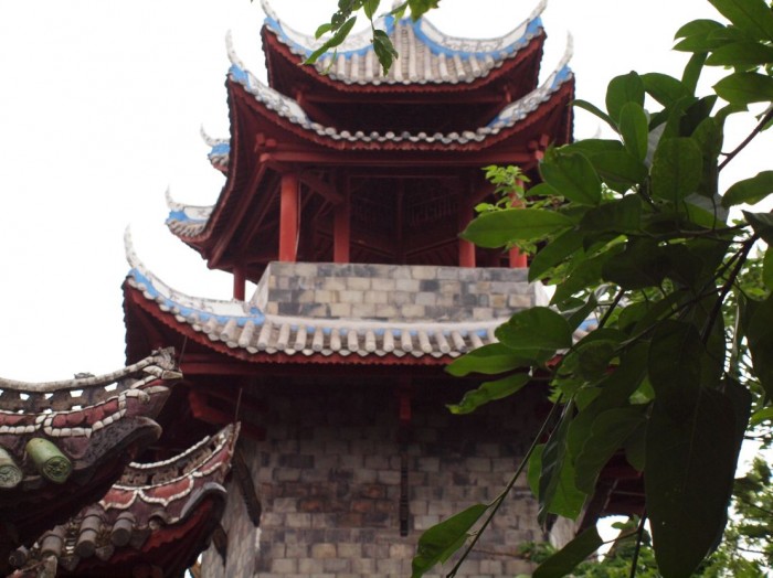 Dach głównej świątyni
