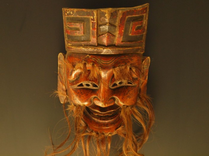 Muzeum w Szanghaju - maski