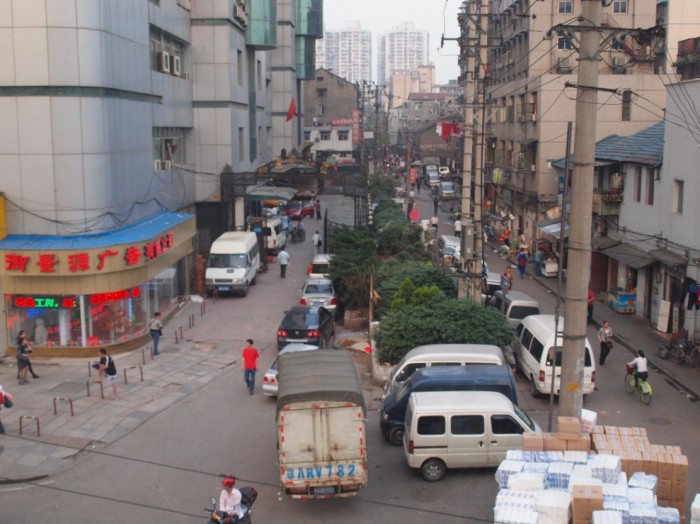 Wuhan - domy i ulice
