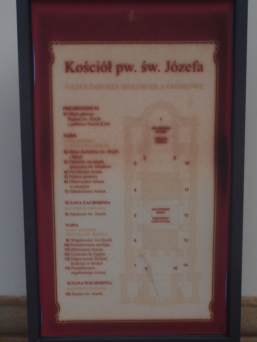 Schemat kościoła św. Józefa